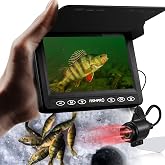 [FishPRO&reg; 2026 Upgrade] Underwater Fishing Camera -4.3'' Ice Fishing Camera Underwater(NO Need Learn), 1000TVL, Ice Fish Gift for Men, Ice Fish Finder for Boat Fish w/IR/USB-C/5,000mAh/65ft