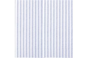 Papersoft Napkins by Vietri Capri Blue Dinner Napkins, 50-Pack, 8" Square Spunlace, Absorbent for Elegant Tables