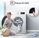 Hisense WDQA1014EVJM 60cm Freestanding Washer Dryer 10 kg 1400 RPM White view 7
