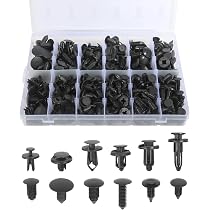 240pc Plastic Rivet & Push Clip Set With Tool - For Acura Fender Bumper Trim