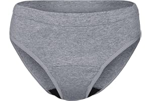 KNIX Women Cotton Leakproof Period Underwear Bikini – Moderate Flow Protection, Absorbs 2–4 Super Tampons