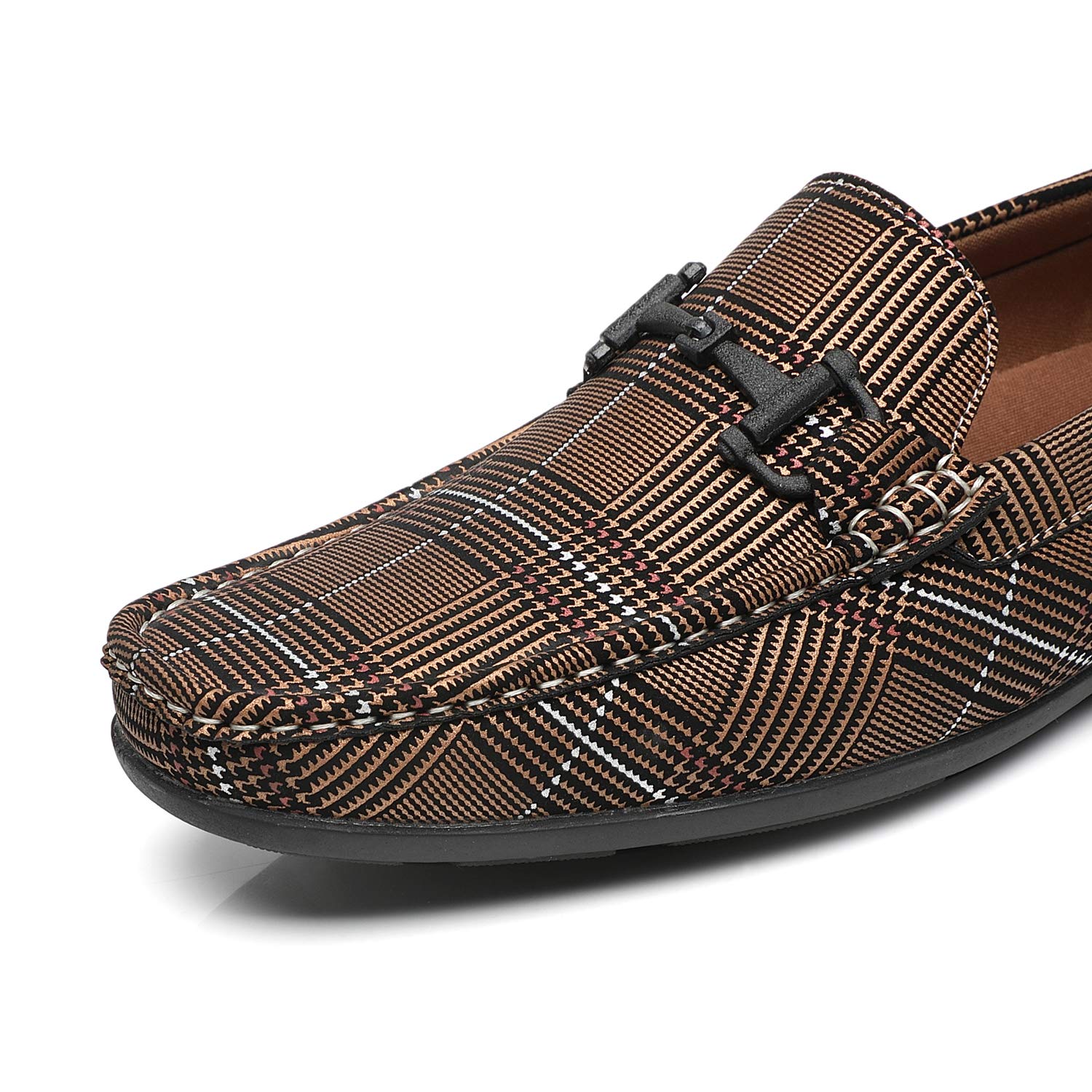 Faranzi Mens Penny Loafers Driving Moccasins Slip on Loafers Lightweight Comfortable Casual Driving Shoes Boat Shoes for Men