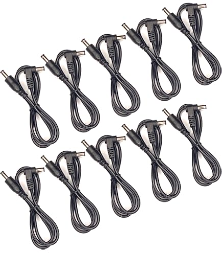 Amazon.com: Kurrent Electric (8) Pack of Effect Pedal Power Cables