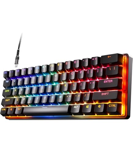Amazon.com: SteelSeries Apex Pro Mini Wireless Mechanical Gaming
