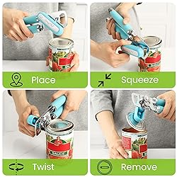 Spring Chef Stainless Steel Can Opener - Manual