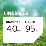 Oregon Yellow Round 4mm Trimmer Line 95m Heavy Duty Nylon Fits Most Models view 2
