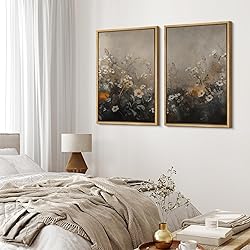 MUDECOR Framed Canvas Print Wall Art Set Neutral