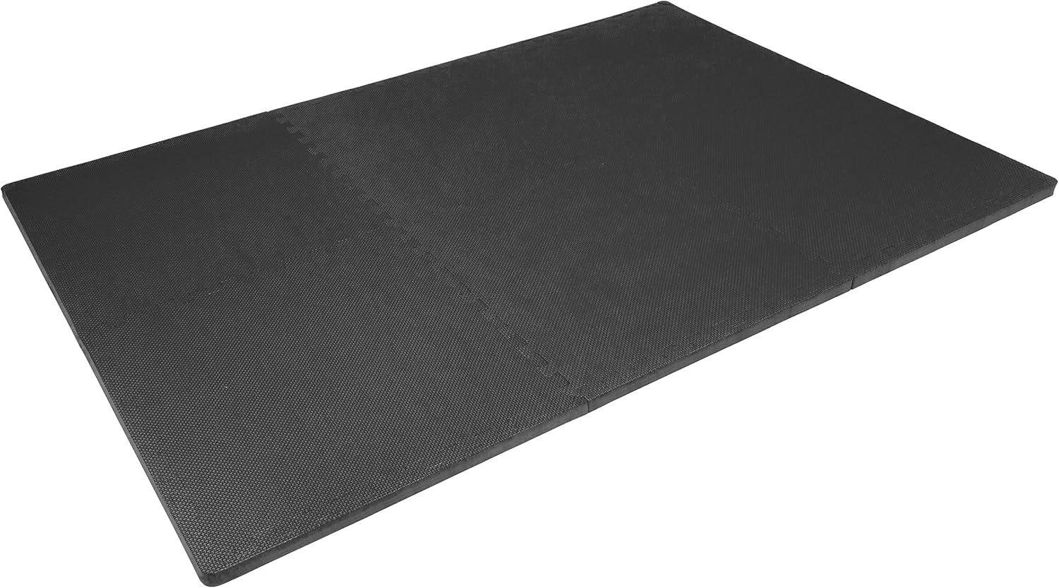 ProsourceFit Extra Thick Puzzle Exercise Mat 1", EVA Foam Interlocking Tiles for Protective, Cushioned Workout Flooring for Home and Gym Equipment, Black : Sports & Outdoors