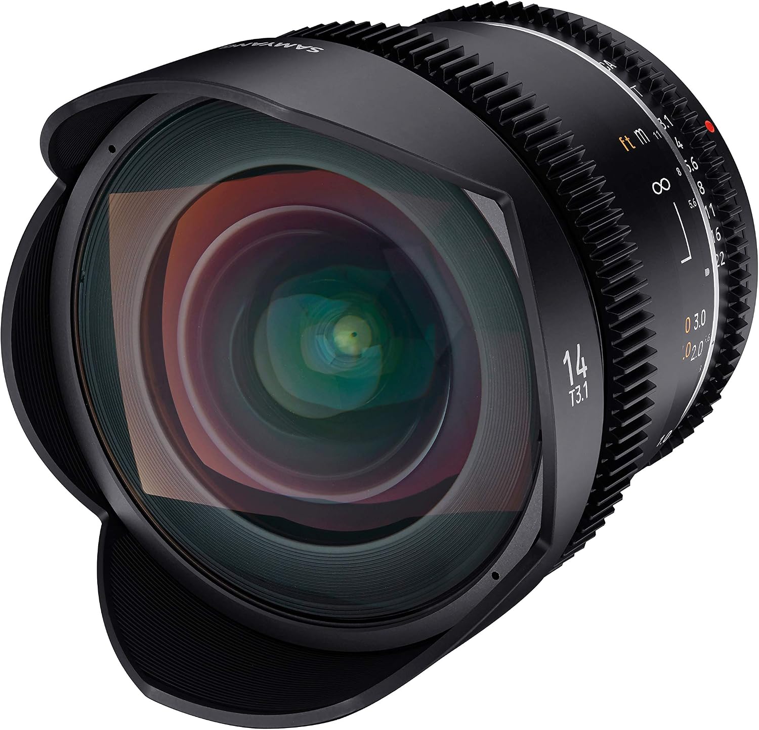 Samyang VDSLR 14mm T3.1 MK2 Manual Focus Cine Lens for Canon EF, black - Image 3