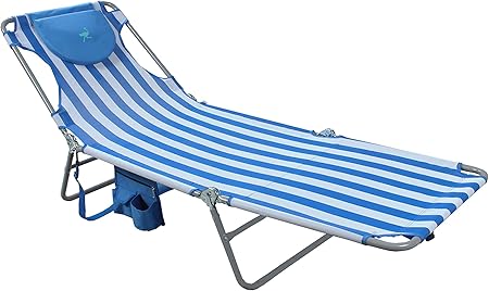 ostrich folding chaise lounge