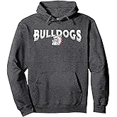 Bulldogs Mascot Back To School Team Spirit men women boys Pullover Hoodie