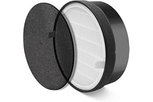 LEVOIT LV-H132 Air Purifier Replacement Filter, Genuine 3 in 1 Filter with High-Efficiency Activated Carbon, LV-H132-RF, 1 Pa