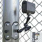 Magnetic Fence Mount for Mevo Start, GoPro, iPhone and Action Cameras - Two 1/4" Mount Points, Camera Magnet Holder for Game Changer at Baseball Field