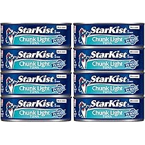 Amazon.com : StarKist Chunk Light Tuna in Water, 5 oz (8 Pack ...
