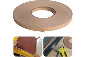 Moonoom 33 Yards x 1/2 Inch Upholstery Tack Strip, Longer Cardboard Tacking Strip for Furniture Sofa Chair and Couch Edges Re