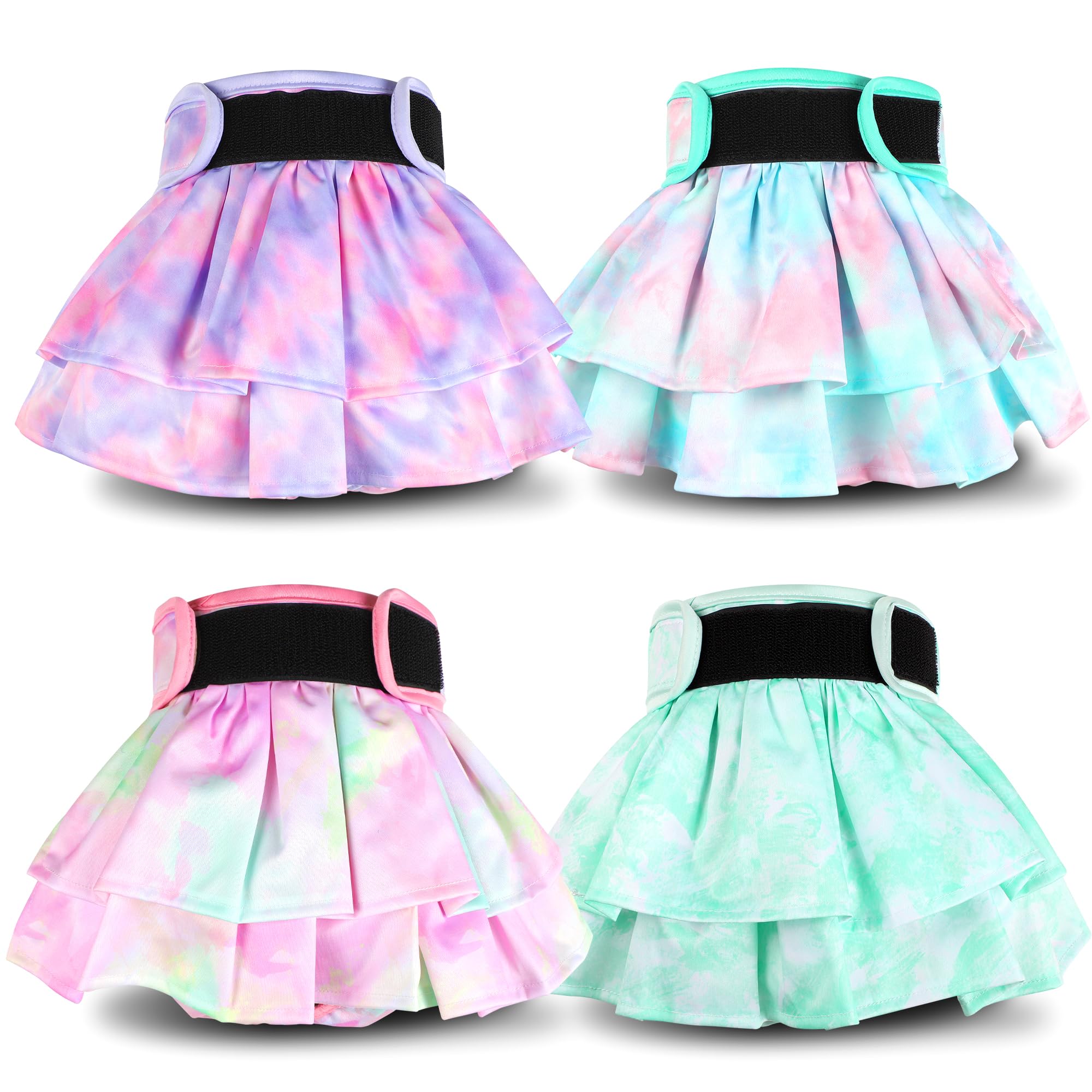 grecle-washable-female-dog-diapers-skirt-4-pcs-reusable-doggie