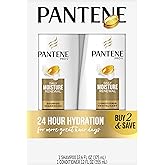 Pantene Daily Moisture Renewal Duo set, 12.6 Oz Shampoo and 12 Oz Conditioner