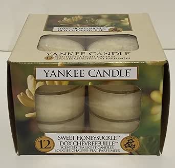 Amazon.com: Yankee Candle Sweet Honeysuckle 12 Tea Lights: Home Improvement