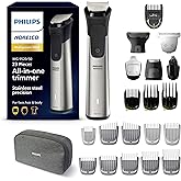 Norelco Philips Multigroom 9000 Series, All-in-One Trimmer, Beard Trimmer and Hair Clipper, 23-Piece Men's Grooming Kit for B
