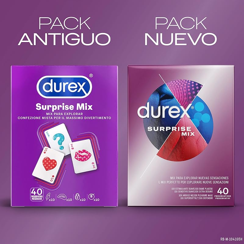 Surprise Me Preservativi Assortiti, 40 Profilattici