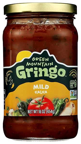 GREEN MOUNTAIN GRINGO MILD SALSA, 16 OZ