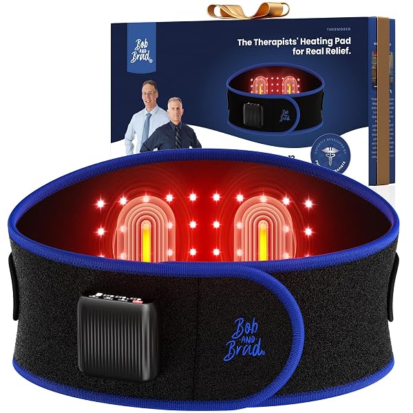 BOB AND BRAD THERMORED HEATING PAD BELT MASSAGER...