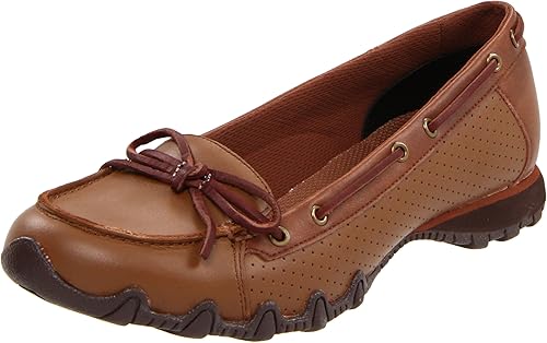 skechers perforated slip on casual shoes