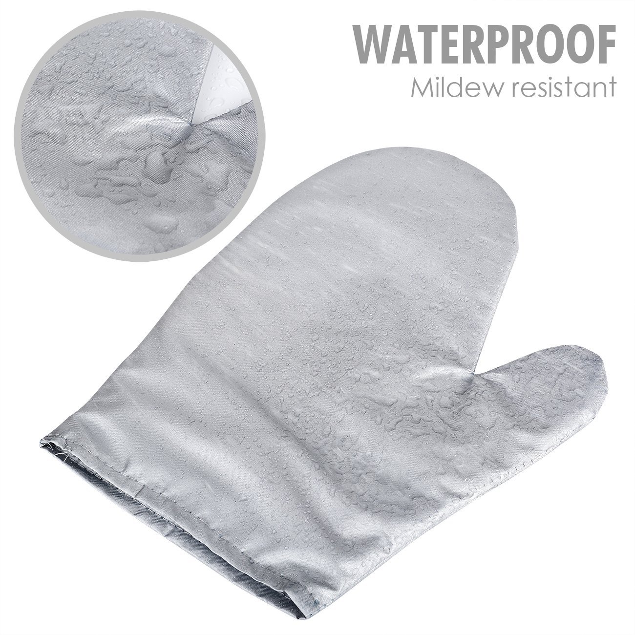 Tingtio Garment Steamer Ironing Gloves Mitt Anti Steam Gloves Durable Heat Resistant Waterproof Protective Ironing Glove for Steaming Clothes