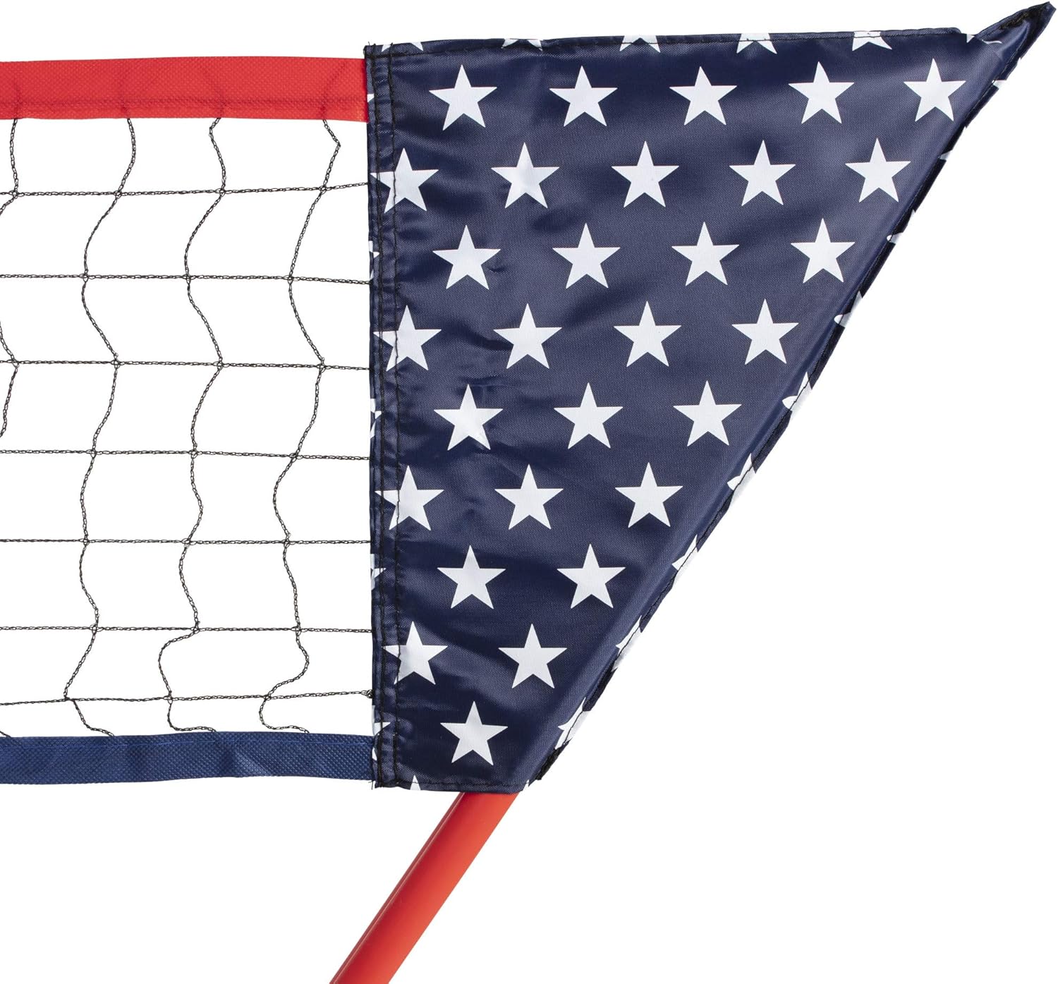 Triumph Sports Patriotic Portable Badminton Set with Freestanding Base Sets Up on Any Surface in Seconds – No Tools or Stakes Required, Multi : Sports & Outdoors