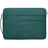 HYZUO 15-16 Inch Laptop Sleeve Bag for MacBook Pro 16 M4/M3/M2/M1 2026-2019, 15" Surface Book, Portable NoteBook Case for 15" 15.6" HP Dell Lenovo ThinkBook Asus Acer Samsung HUAWEI, Dark Green