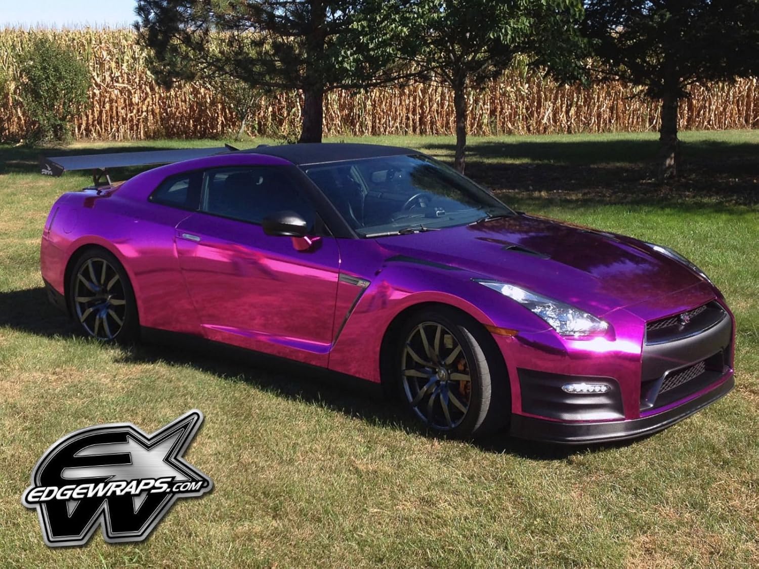 VViViD Purple Chrome Car Wrap Vinyl 70ft x 5ft with Air