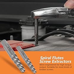 BSUXMAFG Screw Extractor Set, 55 Pieces Easy Out