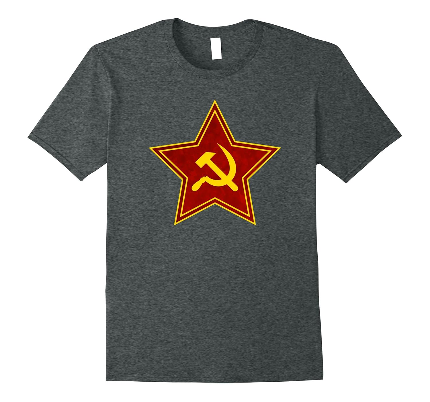 CCCP T-shirt Hammer And Sickle Soviet Union Red Star Shirt-ANZ