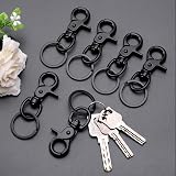Fentar 6Pcs Heavy Duty Dog Lead Clips Zinc Alloy 360° Swivel Snap Hook Black view 7