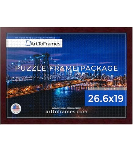 Amazon.com - ArtToFrames 26.6x19 INCH / 68x48 CM White Frame for