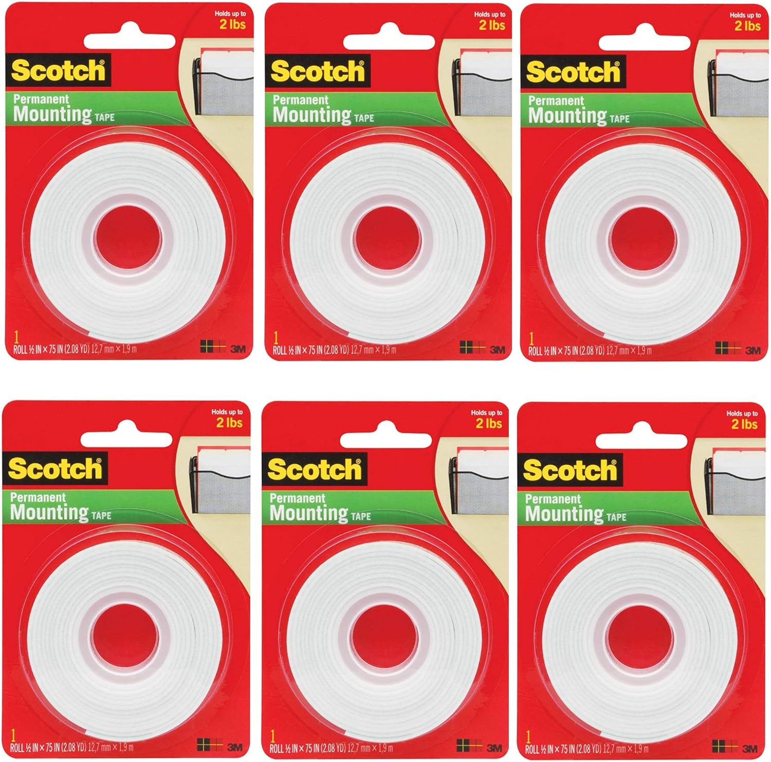 Which Is The Best 3M Scotch Mounting Tape 5 X 75 Inch