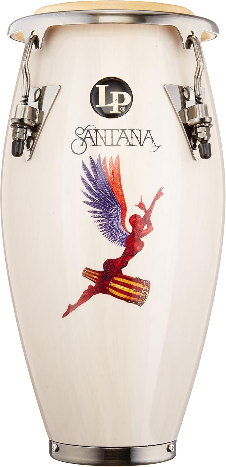 Latin Percussion Santana Mini Conga White Congas Drums & Percussion