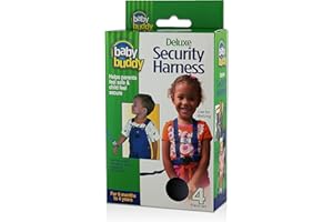 Baby Buddy Deluxe Security Harness, Black