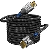 MOPOCHG 16K 10K 8K HDMI 2.2 Cable, 96Gbps Ultra High Speed HDMI Braided Cord, Support 16K@60Hz 8K@60Hz 4K@120Hz HDCP 2.2&2.3, Dynamic HDR,eARC,DTS:X, for Roku TV/HDTV/PS5/Xbox (3M/10Feet)