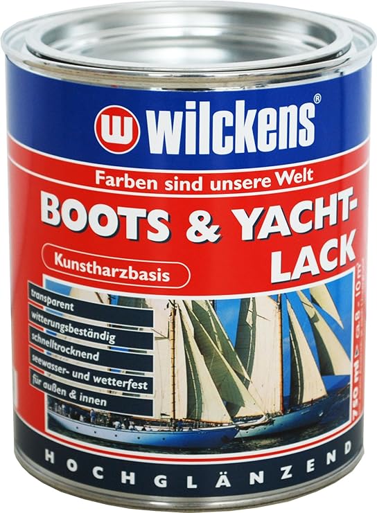Wilckens Boots und Yachtlack, farblos, 750 ml 11500000050