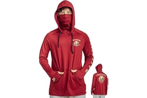 BAITIUM Fishing Shirts for Men Long Sleeve, Mens Fishing Shirts Long Sleeve Hooded, SPF Shirts for Men, Fishing Gear and Equipment