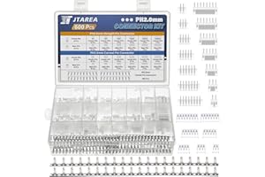 JTAREA 29Values 600PCS JST PH 2.0 MM Connector Kit 2.0MM 2 3 4 5 6 7 8 Pin Female Male Housing Jst-ph Female Pin Connectors