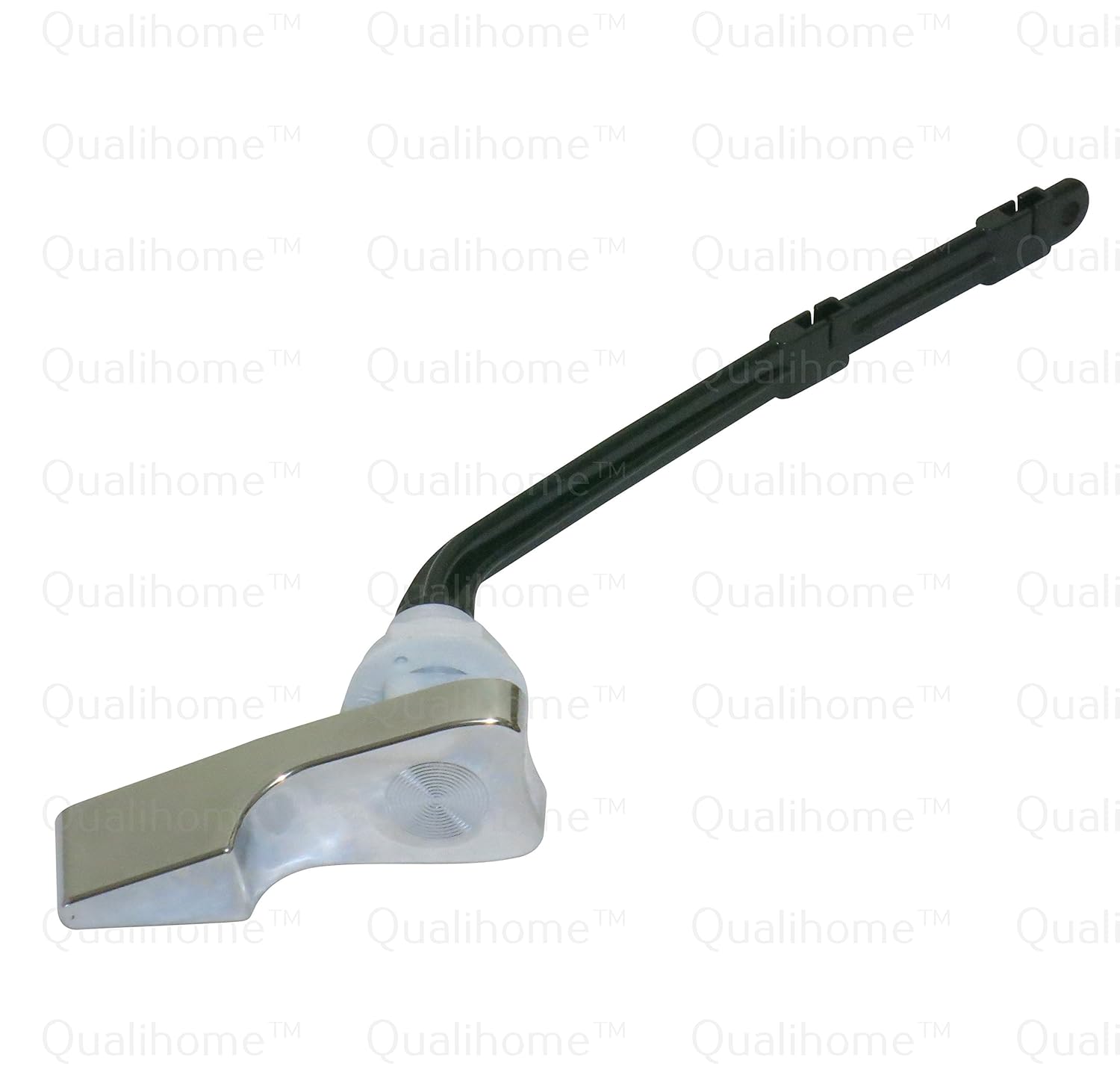 Toilet Tank Flush Lever Replacement for American Standard, 45 Degree NeoAngle Arm, Chrome