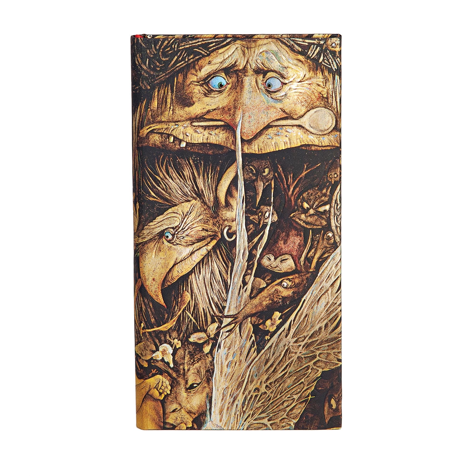Paperblanks | Hardcover Journal | Mischievous Creatures | Lined | Slim (95 × 180 mm) (Slim Lined), PB6373-5