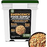 72HRS Emergency Food Supply - Survival Food Kit, 14400 Calories, 25-Year Shelf Life, Nourriture Survie for Camping, Outdoors,