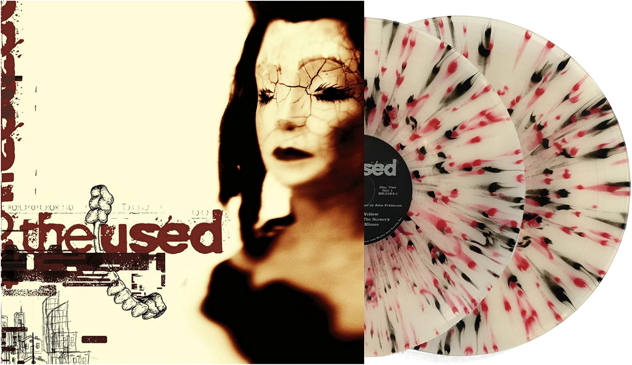 The Used (Limited Edition Milky Clear With Red/Black Splatter Colored Vinyl)