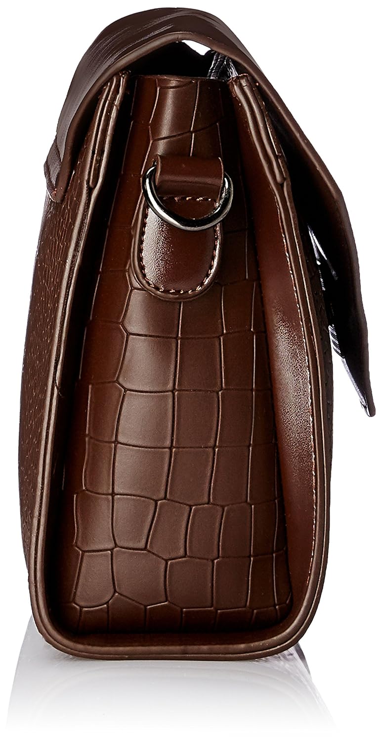 lino perros women's sling bag (brown)