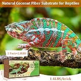 Riare 2 Pack Natural Coconut Fiber Substrate for Reptiles Terrarium Bedding view 2