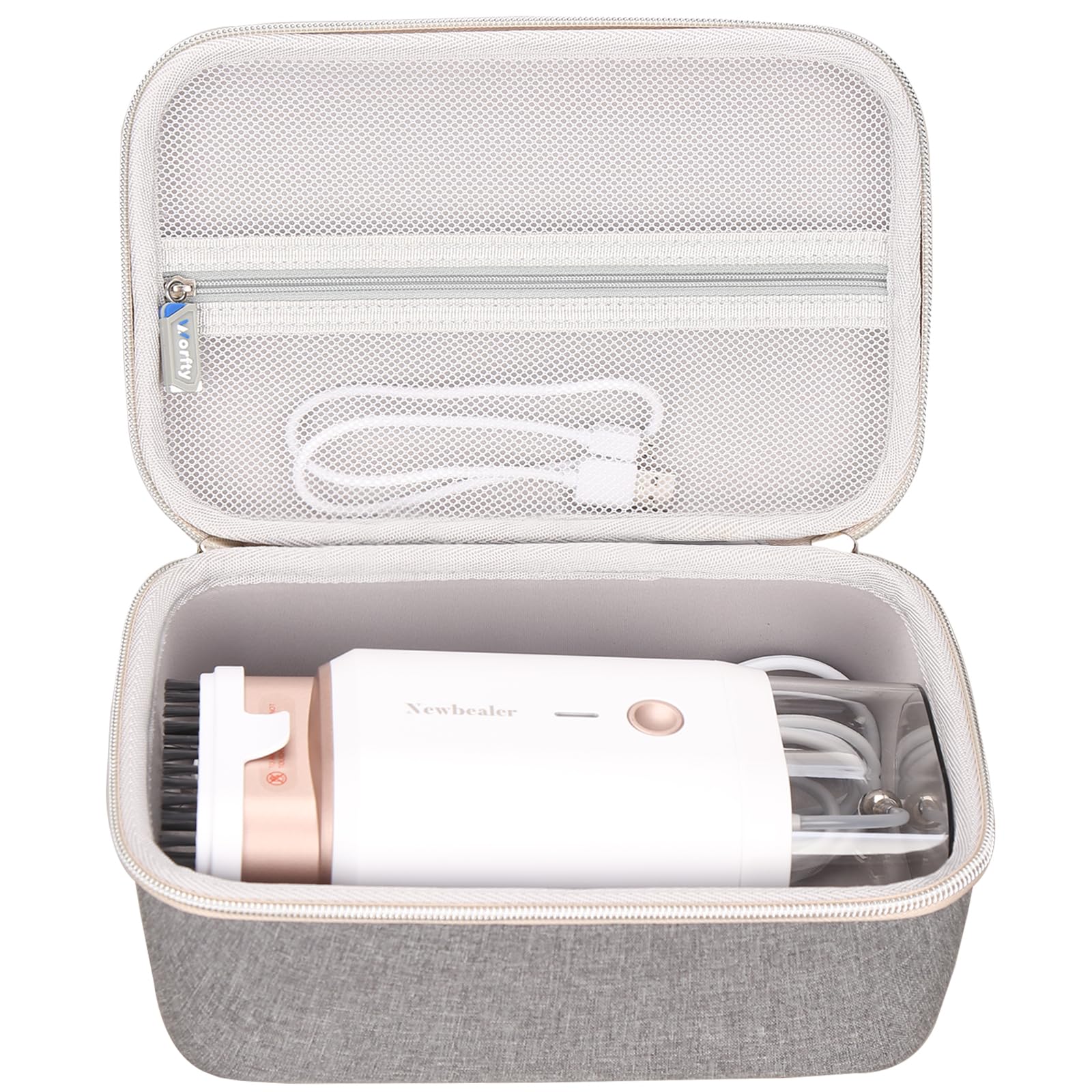 worfty Hard Case for Newbealer Foldable 120V Steamers, Case Compatible with Newbealer 1200W Travel Steamer with Horizontal & Vertical 180ml Handheld Steaming