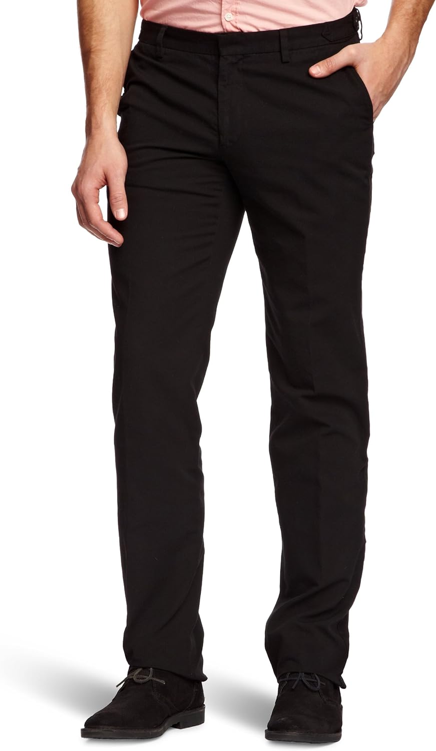Pringle ME509 Slim Men's Trousers Black W32 INxL38 in Amazon.co.uk